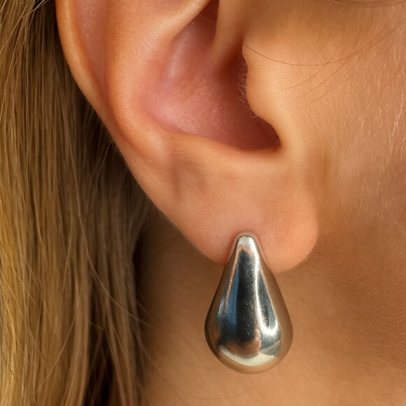 Anthropologie Jewelry - SILVER - ANTHRO Petra Petite Drop Earrings